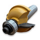 Sommerfeld Cove Router Bit Woodworking Tool w/Fillet w/1/2Brg 5/16CR,1 1/4CD,19/32CL,2 5/8OL,1/2SH