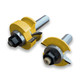 Sommerfeld Roundover Glass Rail & Stile Router Bit Woodworking Tool Set