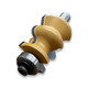 Sommerfeld Arch. Molding Profile Router Bit Woodworking Tool 1 3/8CD,1 1/2CL,3 1/2OL,1/2SH