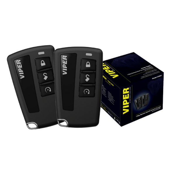 4108V Viper 4 Button 2-way, LED Remote Start ,Lock, Unlock, Basic Installation 4108V Remote Start and Security Viper