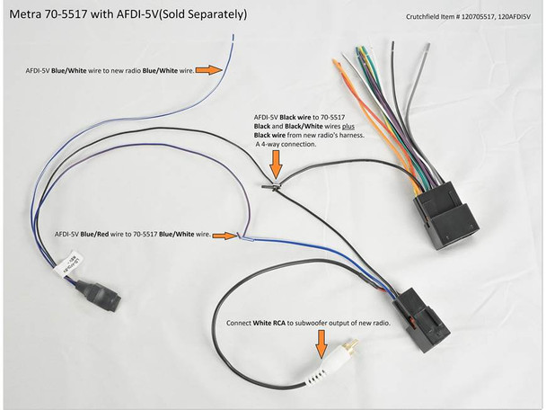 Metra, Amplified Wire Interface, 70-5517