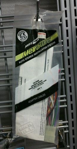 Metra, Standard Wire Interface, 70-1692