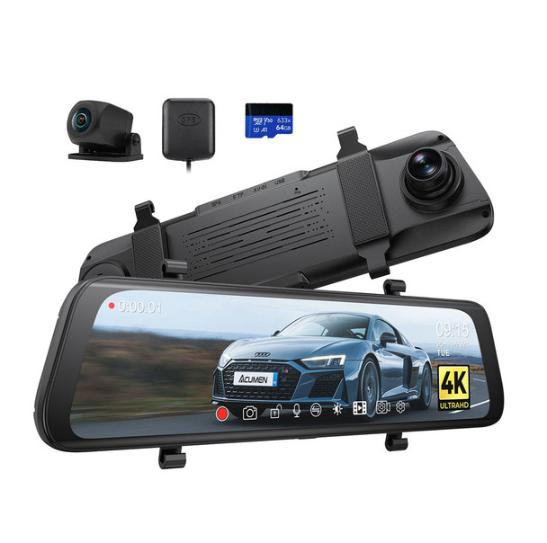 XR10 Pro 4K Front & 2.5K Rear Cameras