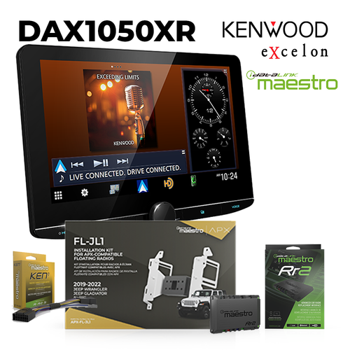 APX-FL-CH2 + Kenwood Excelon DAX1050XR Bundle APX-FL-CH2 + JVC KW-Z1000AW Bundle-1 Better than Black Friday SALE - GOING ON NOW Kenwood