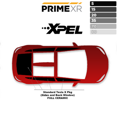 TESLA X Ceramic Tint Packages