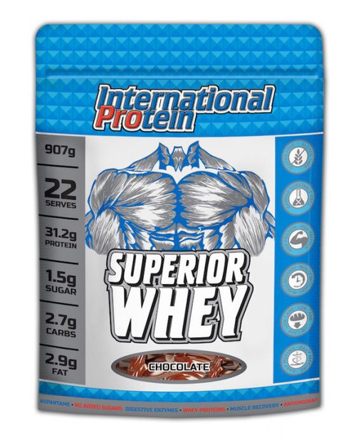 INTERNATIONAL SUPERIOR WHEY 907G INTERNATIONAL SUPERIOR WHEY 907G