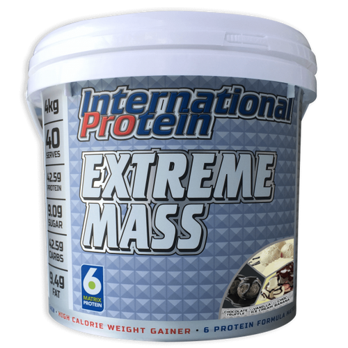 INTERNATIONAL PROTEIN EXTREME MASS MULTI FLAVOUR 4KG INTERNATIONAL PROTEIN EXTREME MASS MULTI FLAVOUR 4KG
