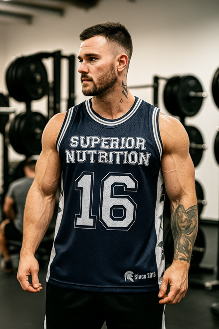 SUPERIOR NUTRITION NBA JERSEY