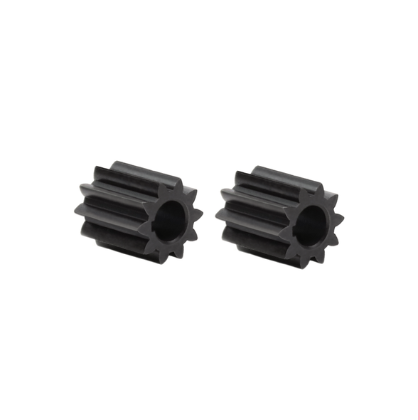 Speed Option - Slow - 10 Tooth Pinions for 2 Motor Drivetrain Gearbox - Through Bore