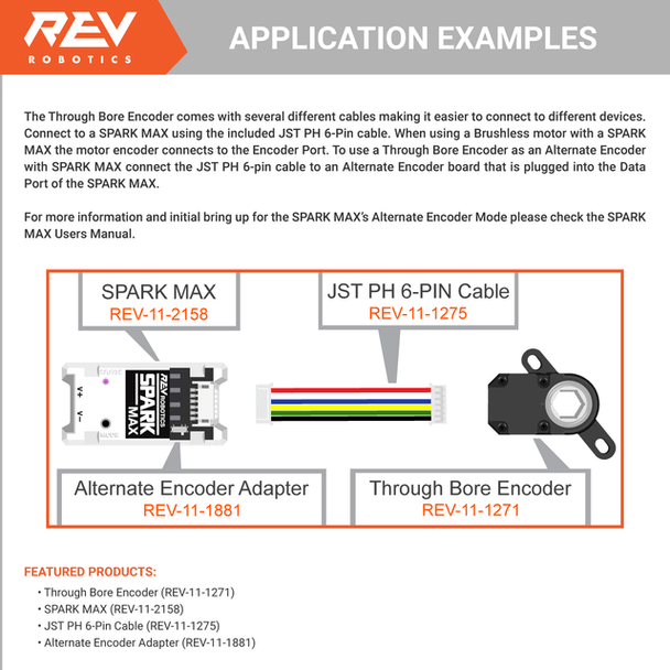 Alternate Encoder Adapter - 2 Pack