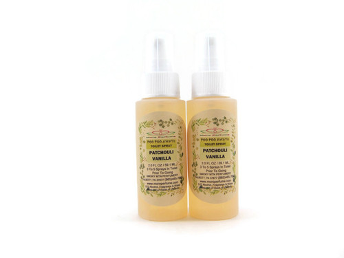 Patchouli Vanilla Poo Poo Away® Toilet Spray 