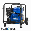 DuroMax XP904WX 4in Dual Fuel Semi-trash Water Pump