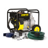 Champion 66520 2in Semi-trash Water Pump with Hose & Wheel Kit