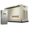 Generac Guardian 7030 9kW Generator with Wi-Fi & 100A 16-circuit Transfer Switch