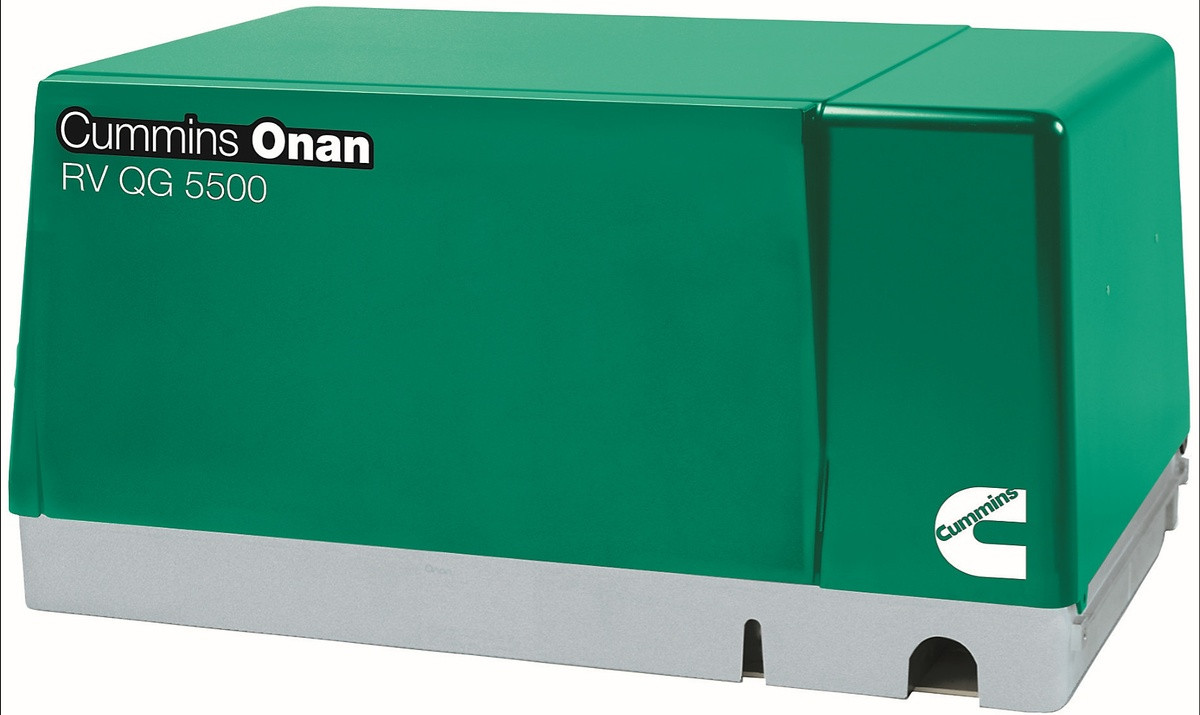 Cummins Onan 5.5HGJAB1119 QG 5500W Propane RV Generator AP Electric