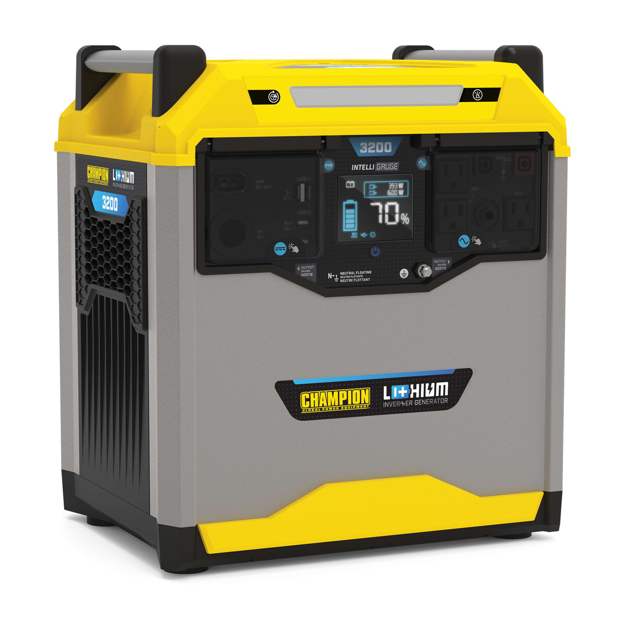 Champion 100593 | 3200ER Li-ion Portable Power Station | Free Shipping