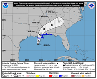 Two Tropical Storms Take Form Near U.S.
