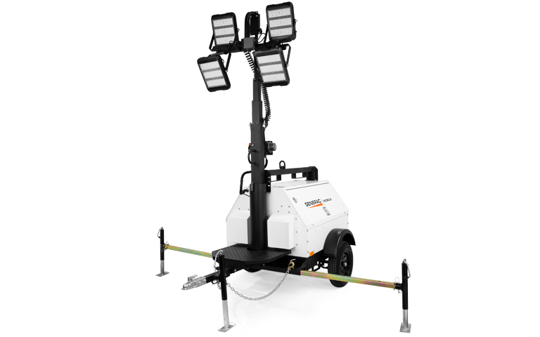 Generac MLT4060MVD 6kW Mobile Light Tower Free Shipping