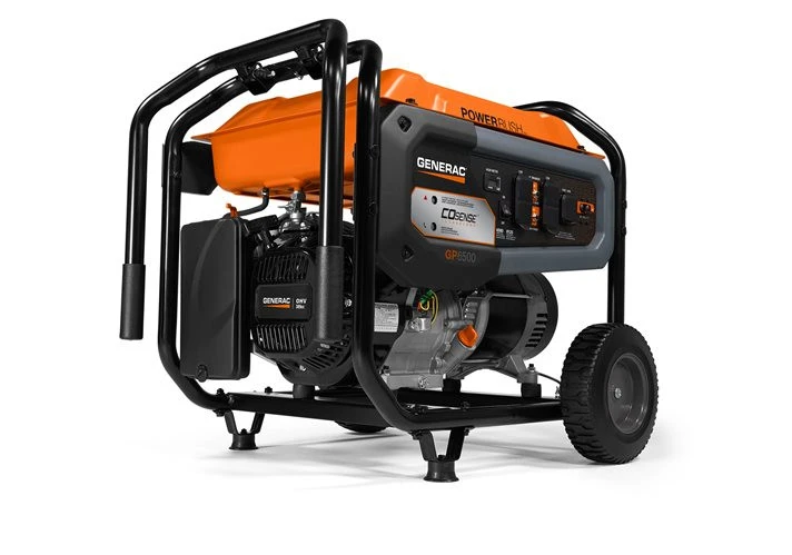 Generac 7713 GP6500E | 6500W Electric Start Portable Generator | Free