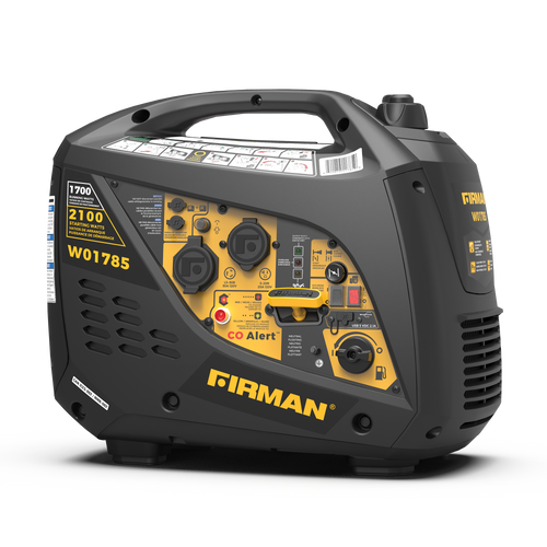 Firman W01785 1700W Portable Inverter Generator w/CO Alert