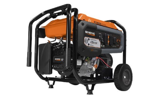 Generac 7676 GP8000E 8000W Electric Start Portable Generator with COsense (CARB Compliant)