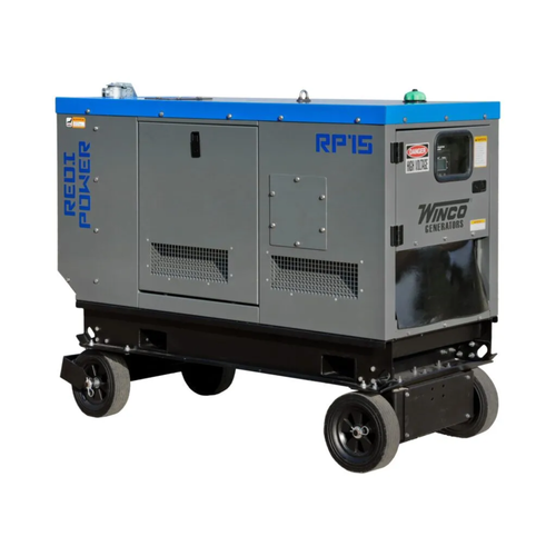 WINCO RP15 12500W Electric Start Mobile Diesel Generator