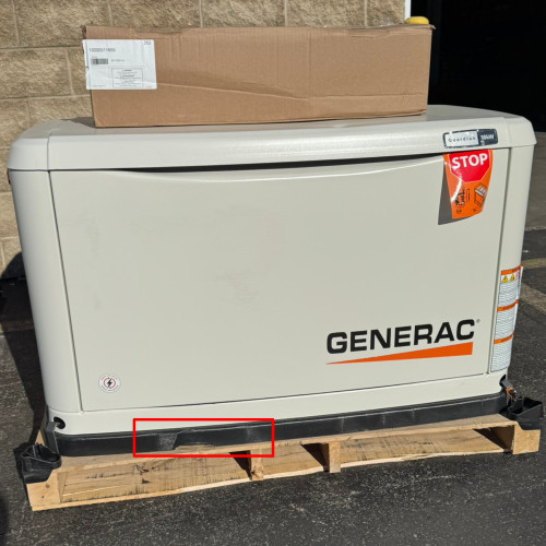 Generac 7228 18kW Guardian Generator with 200A SE Transfer Switch (Scratch & Dent) - Front