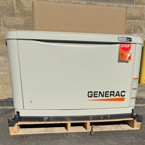 Generac 7291 26kW Guardian Generator with 200A SE Transfer Switch (Scratch & Dent) - Front