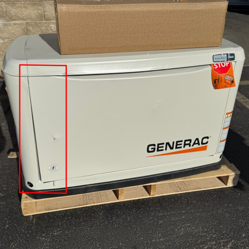 Generac 7291 26kW Guardian Generator with 200A SE Transfer Switch (Scratch & Dent) - Front