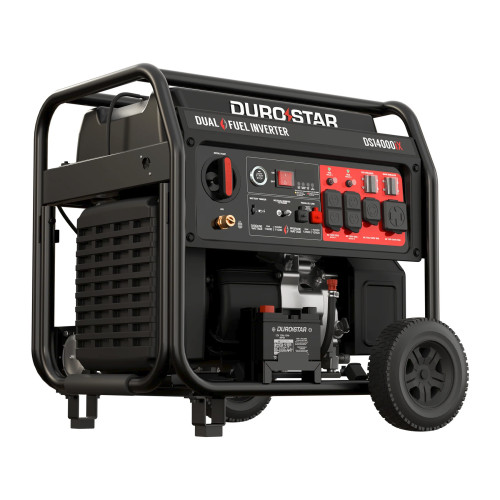 DuroMax DS14000iX 11000W Electric Start Dual Fuel Portable Inverter Generator w/CO Alert