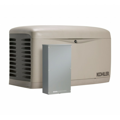 Kohler 20RESAL-100LC16 20kW Generator with 100A 16-circuit Transfer Switch