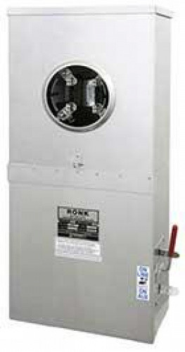 7205AMSH 200A Meter-Rite Double-Throw Switch with Horn Bypass Meter Socket