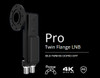 Inverto Black Pro Twin C120 Flange LNB