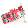 TBS6205 DVB-T2/T/C Quad Tuner HD Terrestrial PCIe Card