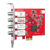 TBS6522H Multi Standard Quad TV Tuner (2SAT/2TER) PCI Express Card