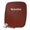 Technisat SATMAN 650 PLUS 65cm Aluminium Satellite Dish Brick Red
