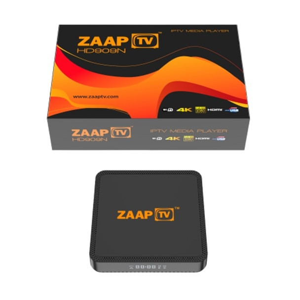 Zaap TV HD909N Arabic TV Set Top Box 2 Years