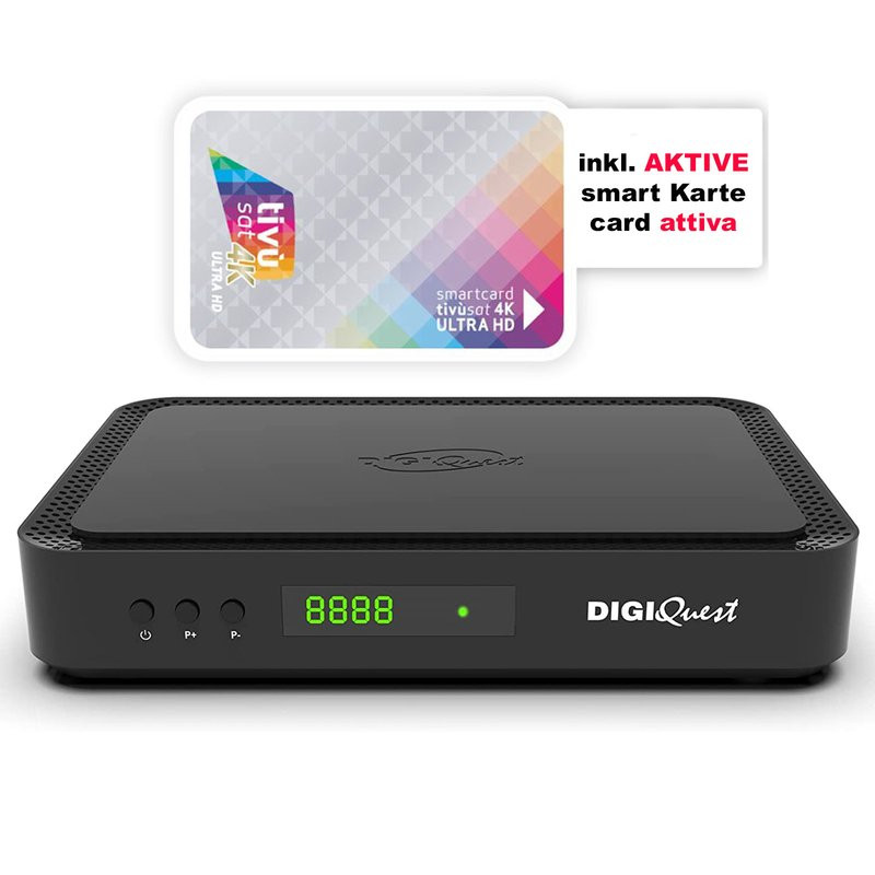 TELE System CAM tivùsat 4K Ultra HD Módulo de acceso condicional (CAM TELE System CAM tivùsat 4K Ultra HD Módulo de acceso condicional (CAM