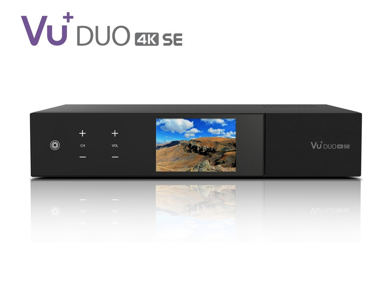 Récepteur Satellite VU+ Uno SE 4K, Twin Tuner DVB-S2 FBC, Linux E2, Neuf