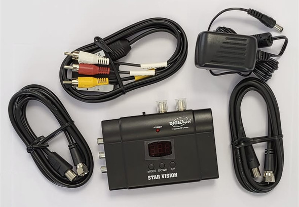 Digiquest MOD100 Video RF Modulator with Stereo Audio Input