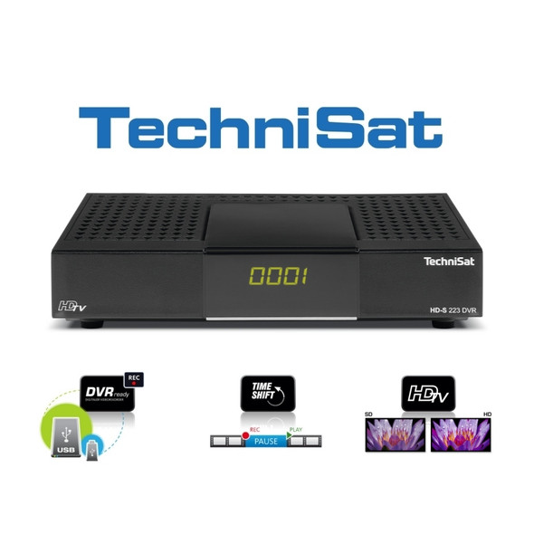 Technisat HD-S 223 DVR High Definition Digital Satellite Receiver Technisat HD-S 223 DVR High Definition Digital Satellite Receiver