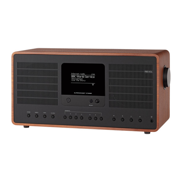 REVO SuperConnect Stereo Walnut/Black