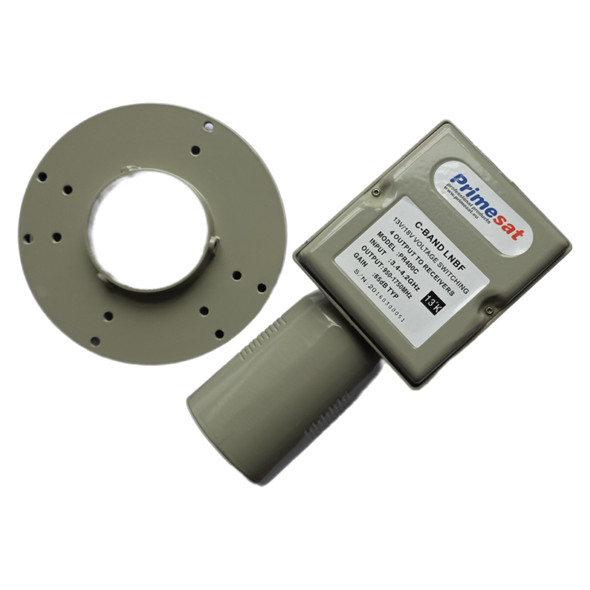 Primesat PR400C Quad C-Band LNBF with Integrated Feedhorn
