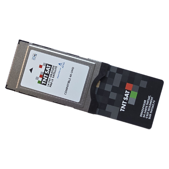 TNTSAT French Digital TV CAM and Card Pack 4K UHD Ready by CGV