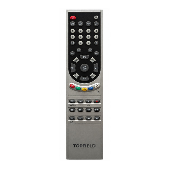 Topfield TF5010PVR Masterpiece Genuine Original Remote Control – Silver