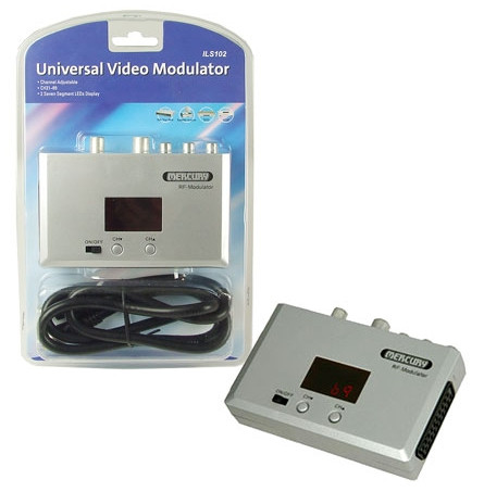Mercury Universal Video RF Modulator (Scart to RF)