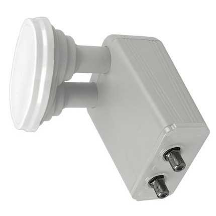 Maximum 0.1dB 3 Degree Monoblock LNB Twin