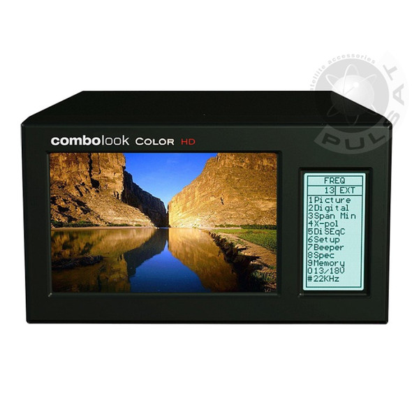 Combolook Colour HD DVB-S2 / DVB-T2 Spectrum Analyer by Emitor Sweden