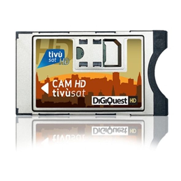 TivuSat Official Italian Digital TV 4K UHD Ready CAM and Card