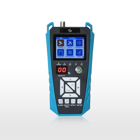 AB Cryptobox Compact Satellite Meter DVB-S2 with Rechargeable Battery